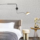Trafagala Light Grey Linen Wallpaper Modern Plain Textured view 4