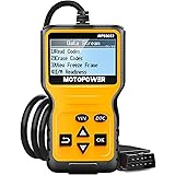MOTOPOWER MP69033 Car OBD2 Scanner Code Reader Engine Fault Scanner CAN Diagnostic Scan Tool for All OBD II Protocol Cars Sin
