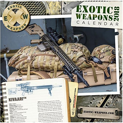 Exotic Weapons 2018 Gun Calendar