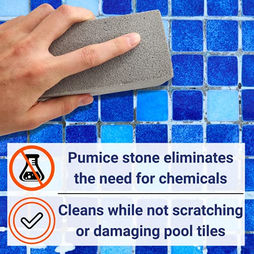 Pool Blok PB12 by US Pumice, Pumice Stone for Cleaning of Pools, Tiles, Will Remove Lime, Rust