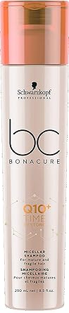 Schwarzkopf Professional Bc Q10 Time Restore Shampoo, Gold, 250 ml