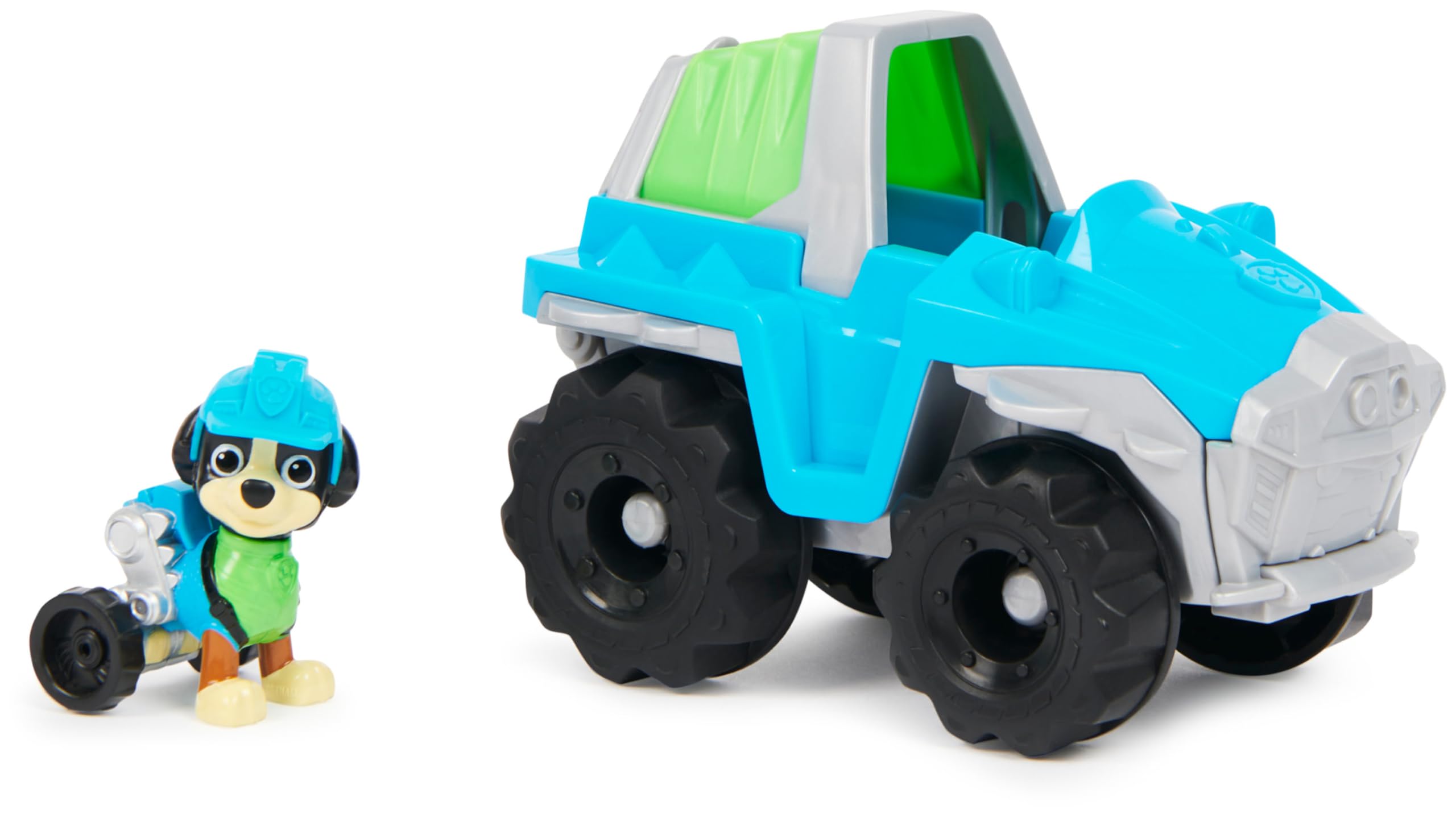 Paw Patrol, Rex’s Dinosaur Rescue Vehicle, Toy Truck with Collectible Action Figure, Sustainably Minded Kids’ Toys for Boys & Girls Aged 3 and Up — image 1