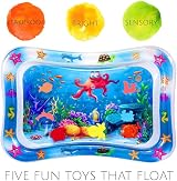 BabaBub Tummy Time Mat Inflatable Water Playmat for Babies 3 24 Months view 5