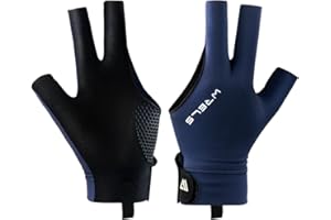 WRELS Billiard Pool Gloves for Left or Right Hand,1 PCS Snooker Cue Sport Glove for Women and Men