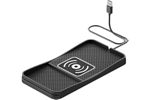 Car Charger Pad for Toyota Tundra 2010-2025 Pickup 5-Seater, Non-Slip Design Heat Dissipation Metal Strip 4 Cable Configurati