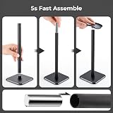 Alyvisun Headphone Stand Weighted Base Taller Height Headset Desk Hook Holder view 7