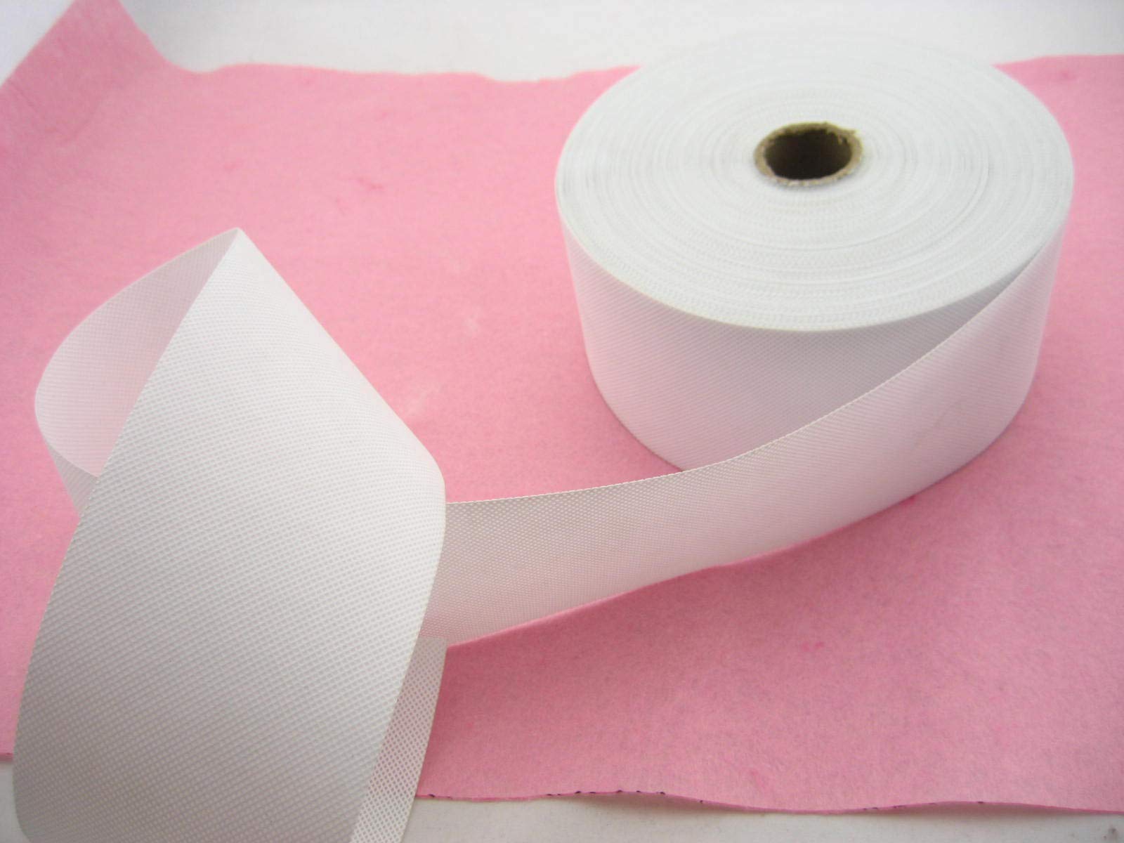 5ms of 3" Double-Sided Eyelet Curtain Tape Eyelet Curtain Liner SEW ON Buckram Curtain Stiffener