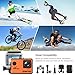 4K WiFi Action Sports Camera Cam, SOOCOO S100 Pro 20MP Touchscreen Voice Control Ultra HD 30m Waterproof Remote Underwater DV Camcorder 170° Wide Angle 2'' LCD/2 Batteries/17 Accessories Kit-Orange