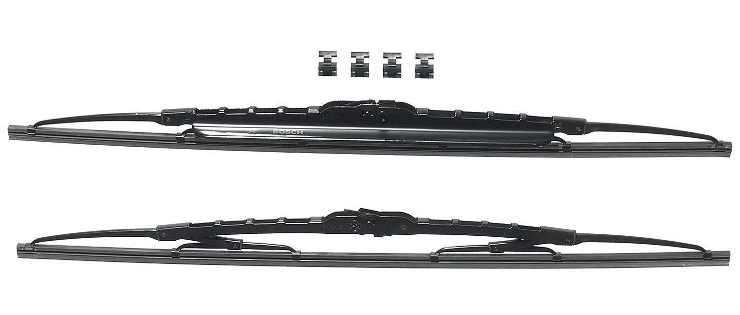 BOSCH 3397118421 Twin Spoiler OE Replacement Wiper Blades Driver & Passenger Side - Set of 2 (22" & 22")