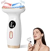 Red Light for Face & Neck Beauty Massager, 7-in-1 LED Gua Sha Sculptor, Microcurrent, Vibration for Face Neck Eye Lifting, Wrinkles, Puffiness, Firming Puffiness & Firming Skincare Tool