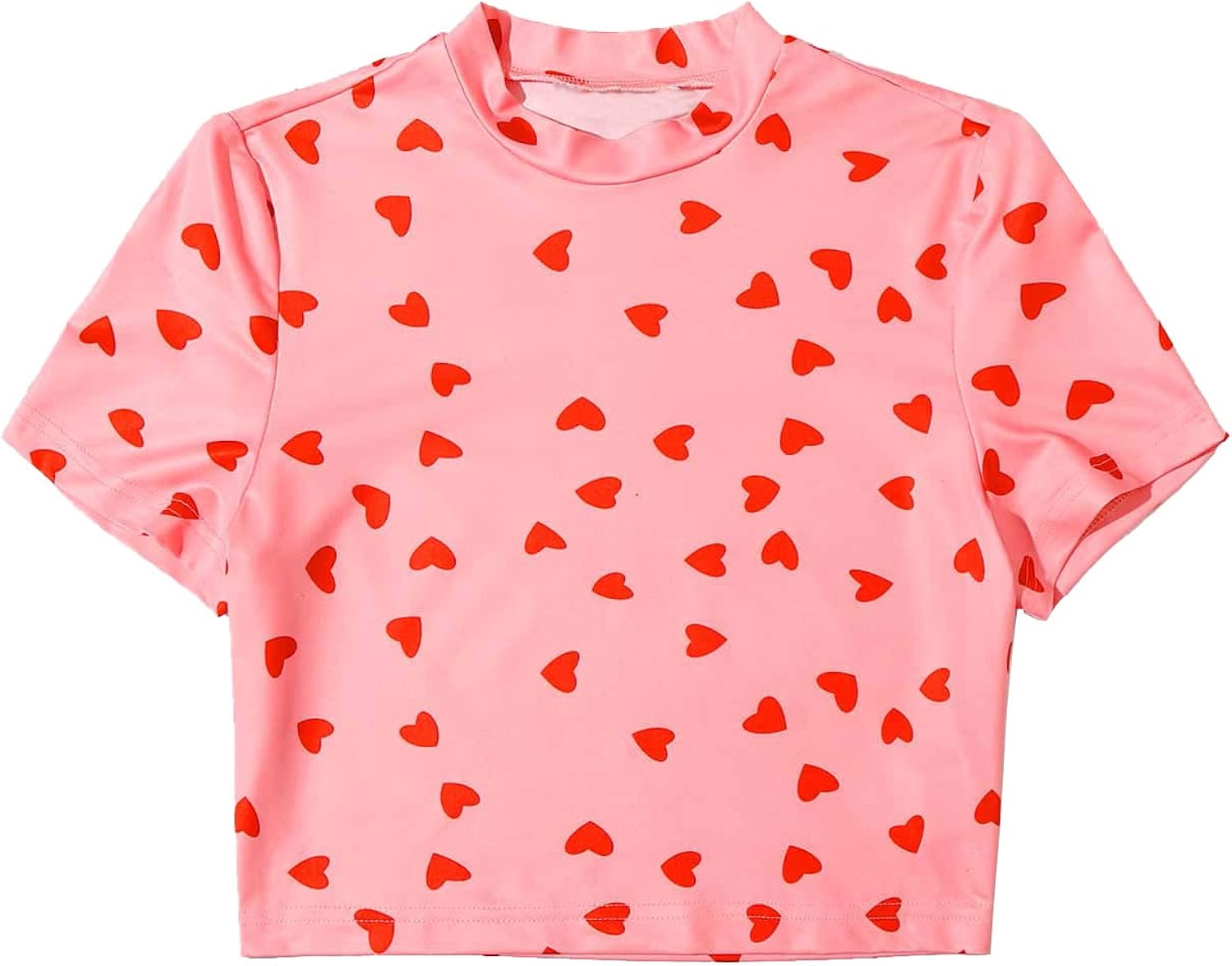 SweatyRocks Women's Cactus Print Crop Top Summer Short Sleeve Graphic T-Shirts at  Women’s Clothing store
