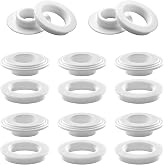 Quick Drain Plastic Grommet Kit 8Set for Sun2Solar Solar Heating Pool Cover | for Swimming Pool Drainage System Remove Excess Water from ATOP Blankets, In-Ground Above-Ground Pools and Spas
