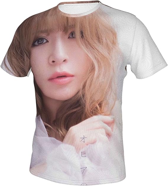 Amazon Co Jp 浜崎あゆみ 1 メンズ Tシャツ 半袖 完結記念 人気 柔らかい 快適 ファッション 夏服ブランド おしゃれ T シャツ 大きい サイズ Tシャツ カジュアル 丸襟 春服 夏服 服 ファッション小物