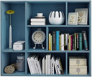 PUEEPDEE Estantería de Almacenamiento para Libros, estantería