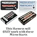 Antigravity Batteries Clampless Jump Starting Harness - No need for Jumper Cables - Built in Protection - Works with ORIGINAL Micro-Start XP-1, XP-3, XP-5 & SPORT. DOES NOT WORK ON NEWER XP-1 & XP-3