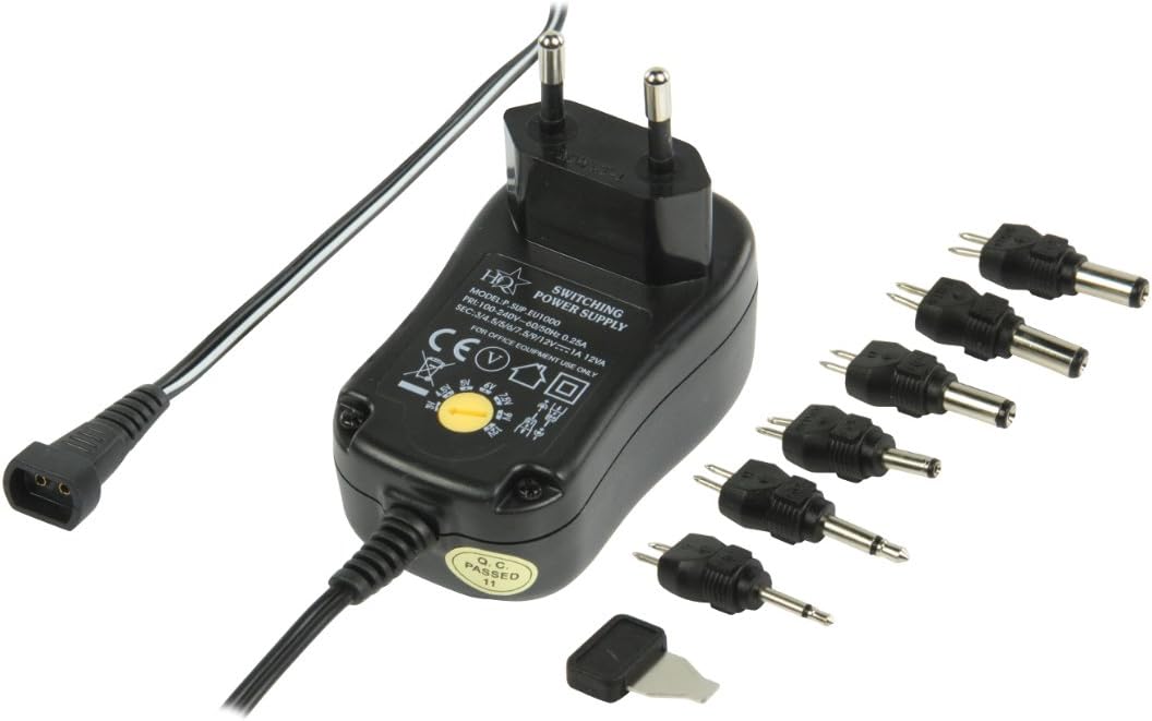 Eurosell Universal Steckernetzteil 1000mA Universal Ladegerät Netzteil