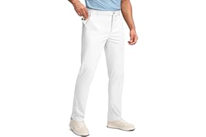 Obla Men's Golf Pants - 30"/32"/34" Slim Fit Stretch Lightweight with 5 Pockets Casual Travel Dress Work Pants for Men