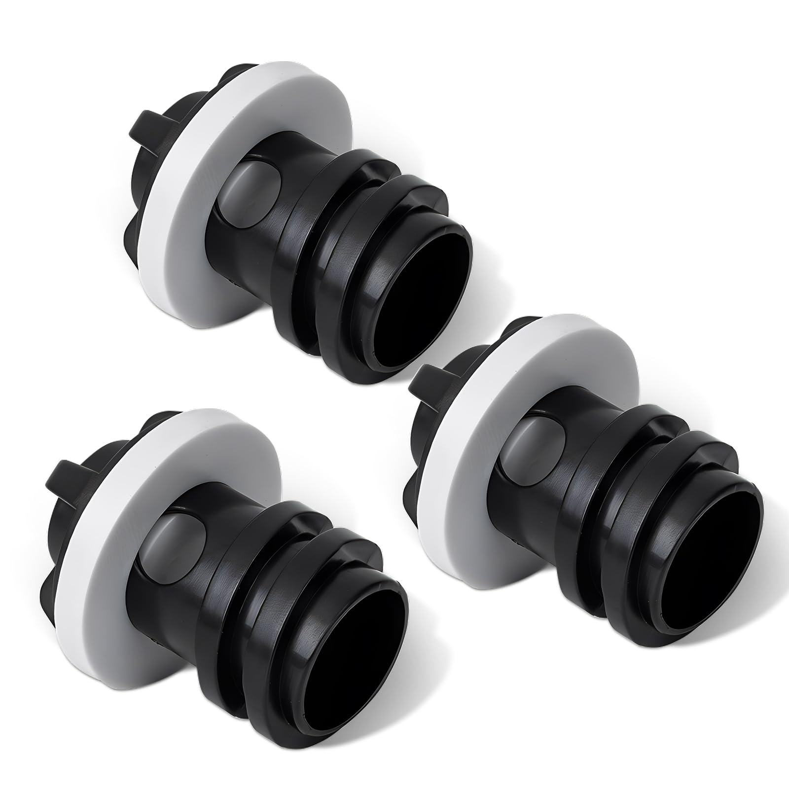 Photo 1 of Cooler Drain Plugs Replacement for Yeti Cooler - Drain Plugs Caps Compatible with Rtic Orca Yeti's Line of Roadie Tundra Tank Coolers, 3 Pack Cooler Drain Plugs with Leak-Proof Upgraded Design (Small)