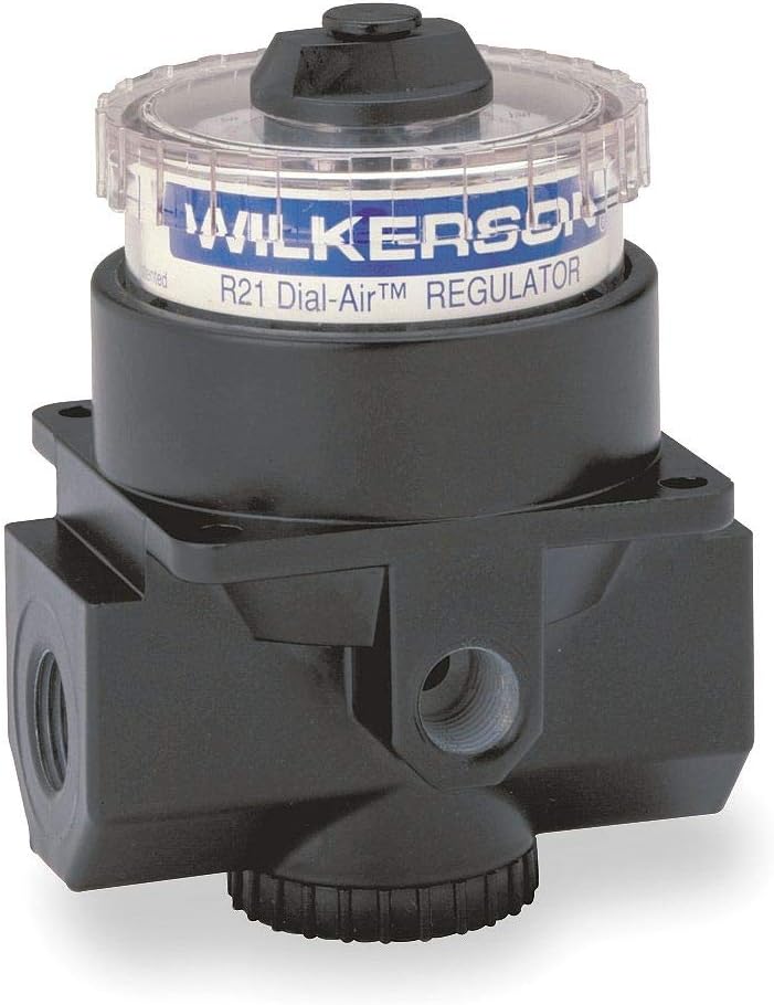 Wilkerson 300 psi Nonrising Dial General Purpose Air Regulator - R21-06-000