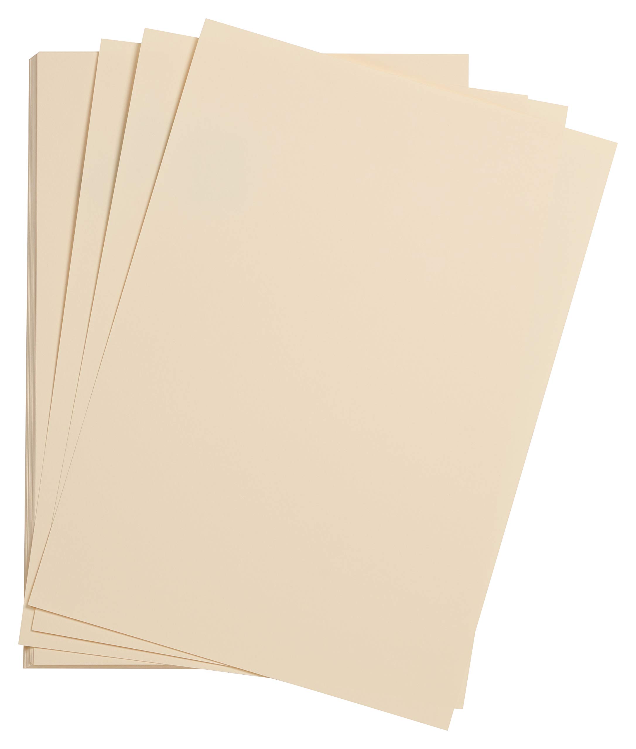 Clairefontaine - Ref 90791C - Etival Coloured Grained Drawing Paper (Pack of 25 Sheets) - A3 (42 x 29.7cm) - 160gsm Cellulose Art Paper - Lemon - Acid Free, pH Neutral