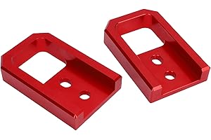 Diydeg Tow Hook, T6061 Aluminum Alloy Red Replacement for Tacoma 2024 2026, with Strong Attachment Point for Recovery Straps,