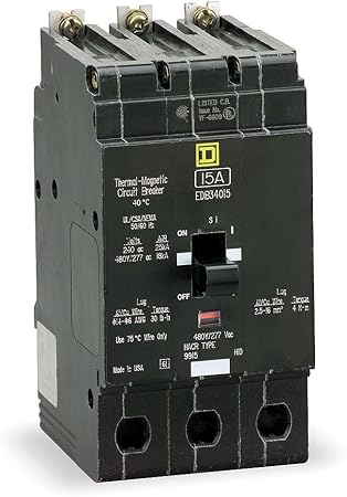 Square D Circuit Breaker 100 Amp 3 Pole Edb34100 By Schneider Electric Square D Amazon Com