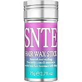 Samnyte Hair Wax Stick for Girls Women, Wax Stick for Hair, Tamer for Flyaway, Hair Accessories Slick Stick ＆ Hair Bun Maker 