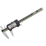 Sattiyrch Digital Caliper Stainless Steel with Large LCD Screen 6 Inch Millimeter Fractions Conversion Electronic…