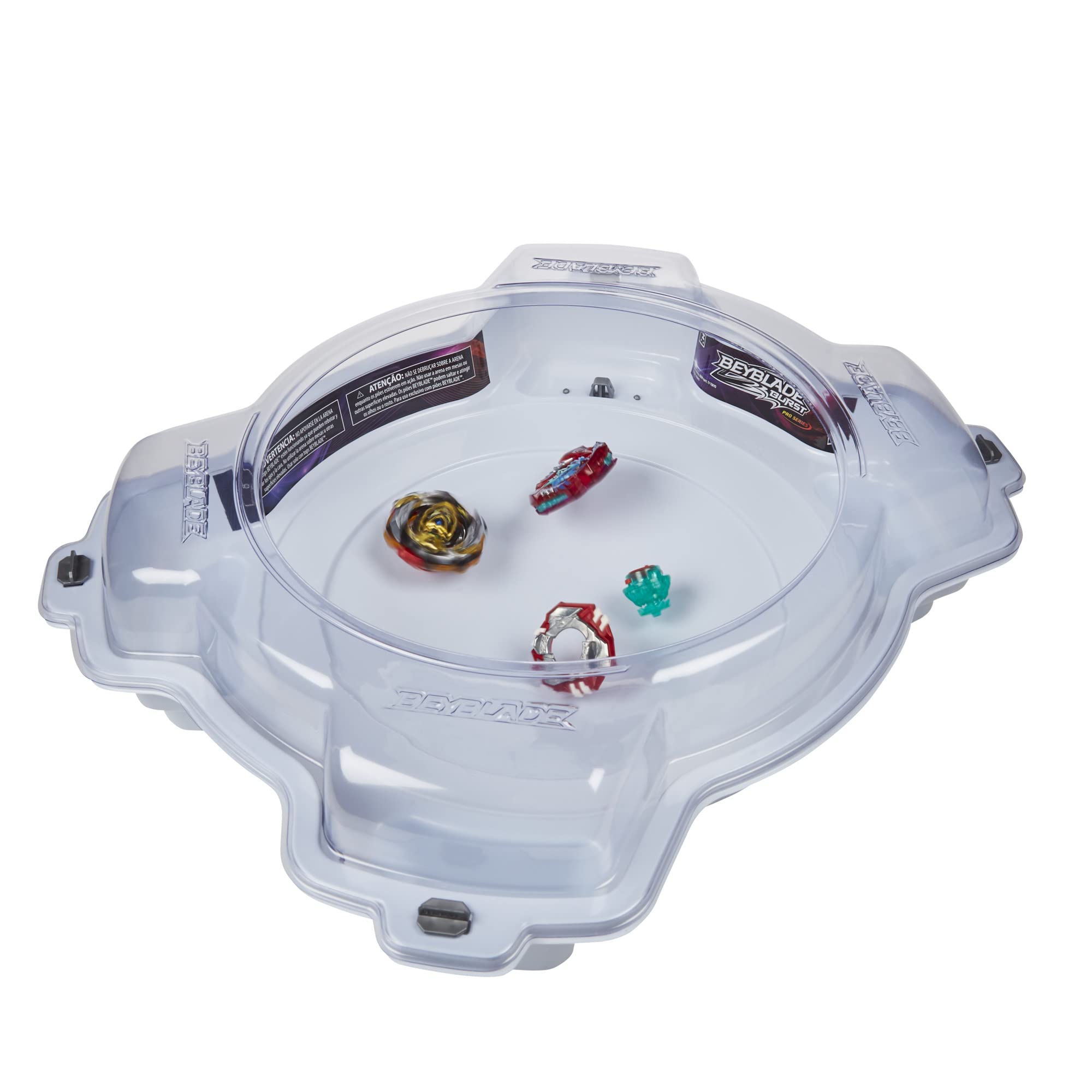 BEYBLADE Burst Pro Series Elite Champions Pro Set - Complete Battle Game Set with Beystadium, 2 Battling Top Toys and 2 Launchers