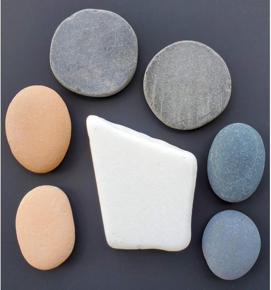 Capcouriers Painting Rocks Variety Pack - Rocks for Painting - 4 Types of Painting Rocks