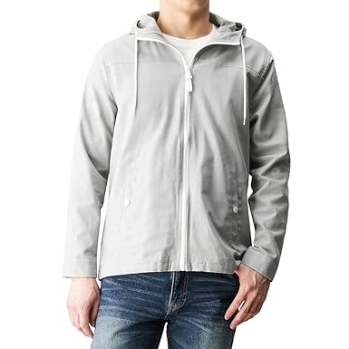 Amazon Free Nature フリーネイチャー リネン混 ジップパーカー