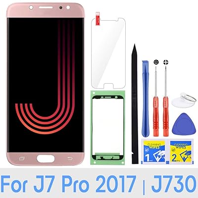 iFixmate LCD Screen Replacement for Samsung Galaxy J7 Pro (Rose Gold) with Touch Digitizer Display Assembly for J730 2017 J730G J730F SM-J730F/DS J730FM/DSM J730G/DS J730GM/DS