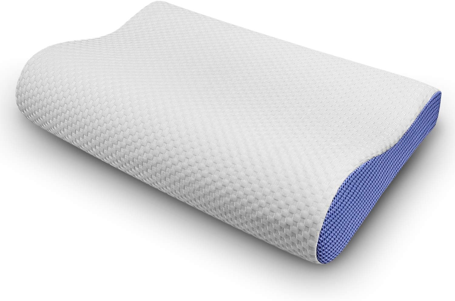 ESEOE Memory Foam Pillow,Orthopedic Contour Pillow for Sleeping,Cervical Side Sleeper Pillow for Relief Neck and Shoulder Pain (Standard)