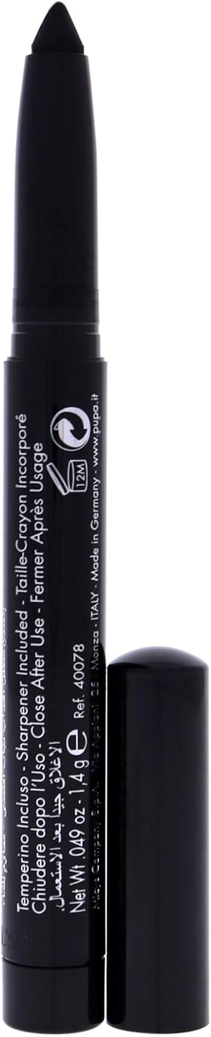 Pupa Eyeshadow Stick, Black, 1.4 g (Pack of 1) - Image 3