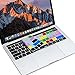 XSKN Premiere Pro English Shortcut Silicone Keyboard Skin Cover for Touch Bar MacBook Pro 13” (A2159 A1706 A1989) & MacBook Pro 15