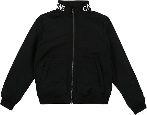 calvin klein logo bomber jacket