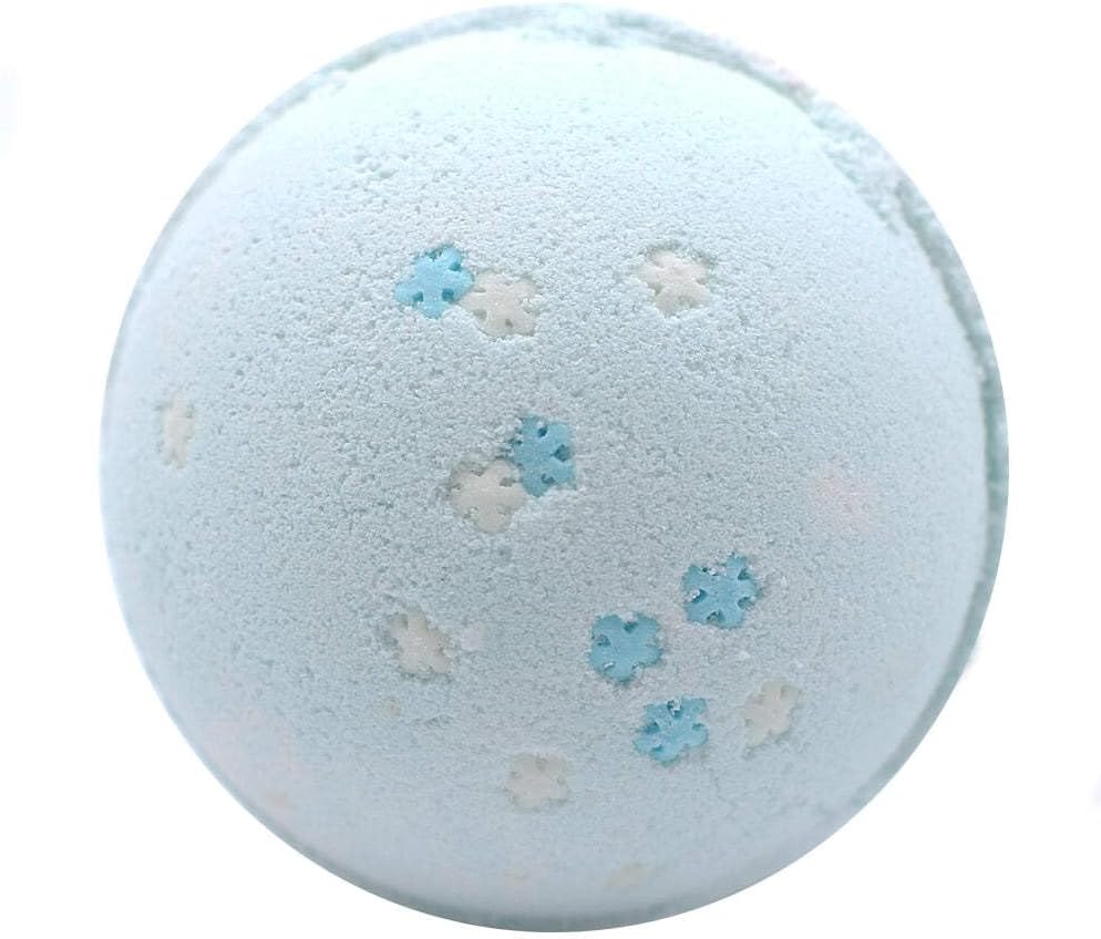 Ancient Wisdom Snowflake Bath Bomb Blueberries Relaxing Aromatherapy Gift