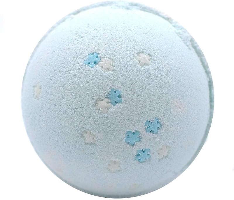 Ancient Wisdom Snowflake Bath Bomb Blueberries Relaxing Aromatherapy Gift