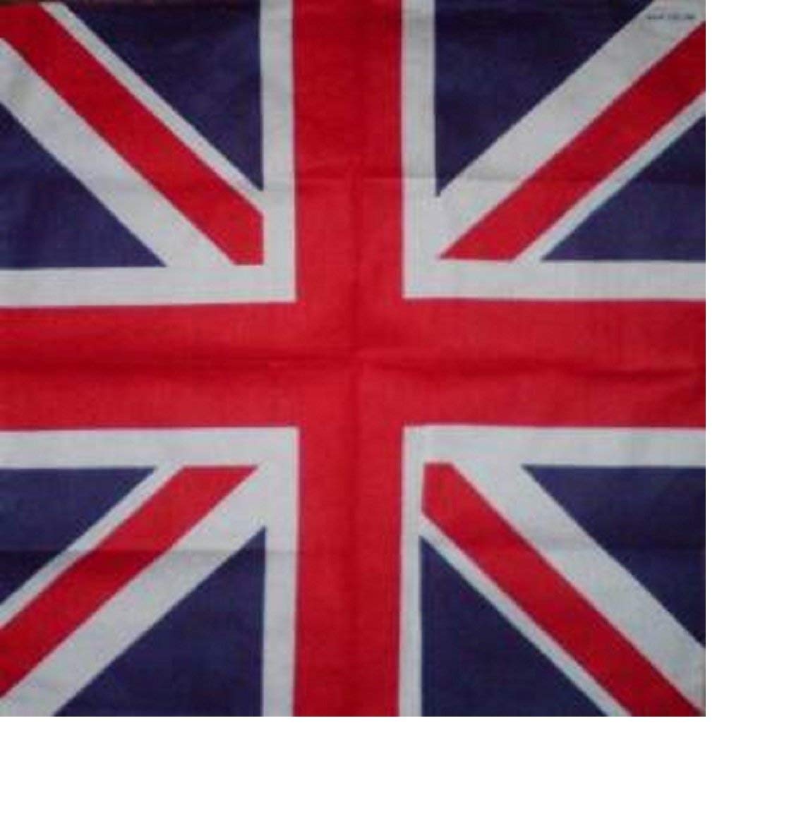 Union Jack Bandana British Flag Cotton Britain Head Neck Scarf