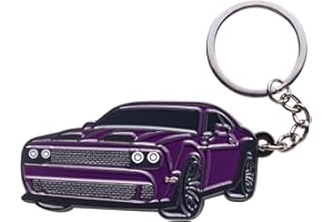 zuxiaoyaya for Challenger Keychain Accessories SRT,Key Chain for Dodge Challenger SRT SXT
