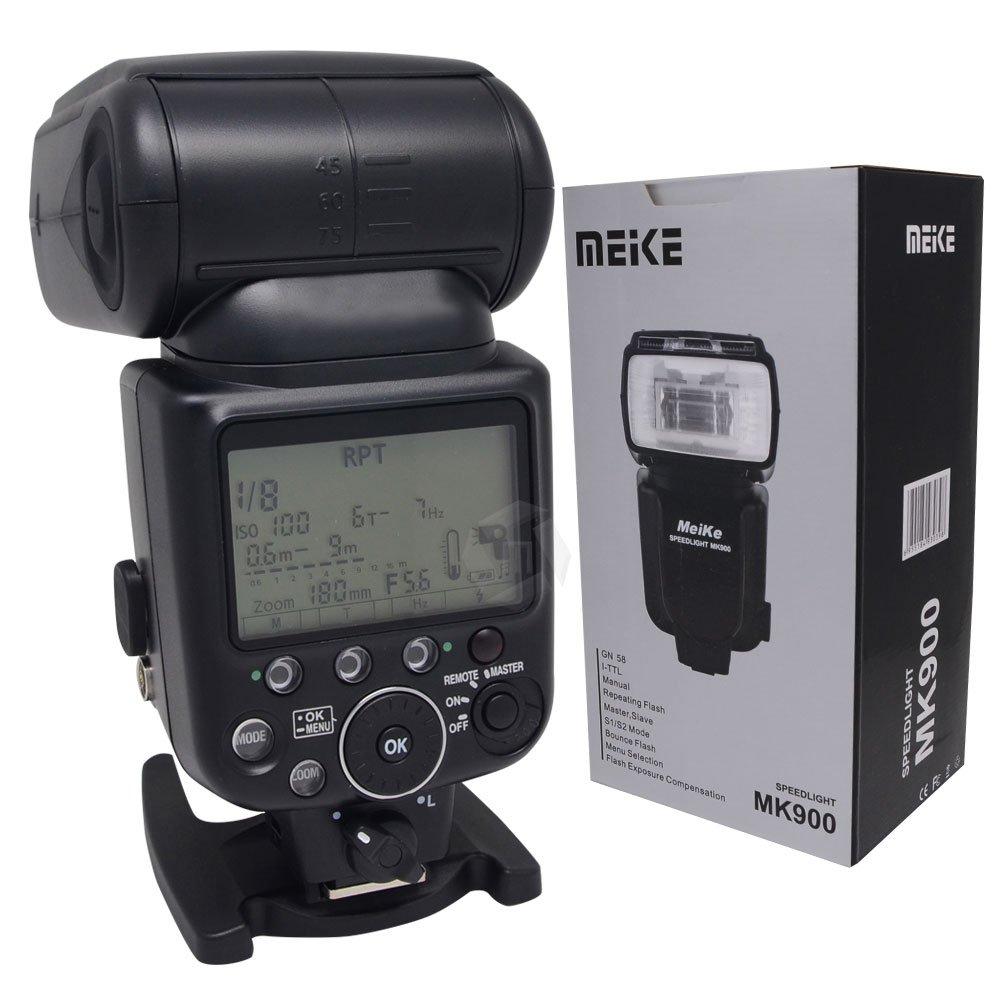 Amazon.com : Mcoplus MK-900 i-TTL LCD Display Flash Speedlite Master