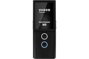 VASCO ELECTRONICS Vasco M3 Language Translator Device | The Only Translator with Free and Unlimited Internet in 200 Countries | Photo Translation | European Brand