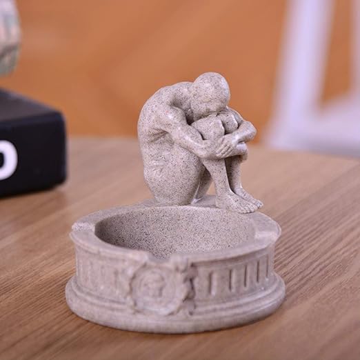 ZHTY Adorno decoración Ornamento Estatua Estatua Arenisca Escultura