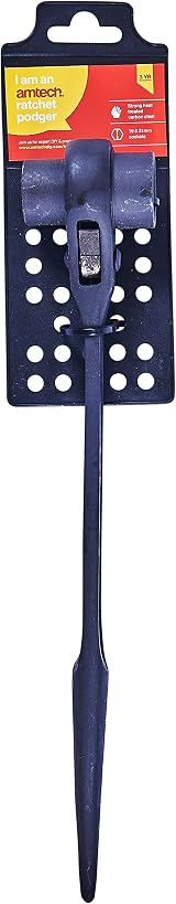 Amtech G4170 Ratchet Podger 19mm x 21mm Drop Forged Carbon Steel Wrench view 2