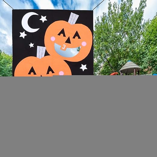 Amazon Co Jp 土のうおもちゃ 折りたたみやすい繊細な耐久性のある耐久性のあるハロウィンゲームのおもちゃ 家の装飾キッズハロウィーンパーティーの子供用 E Section ホーム キッチン