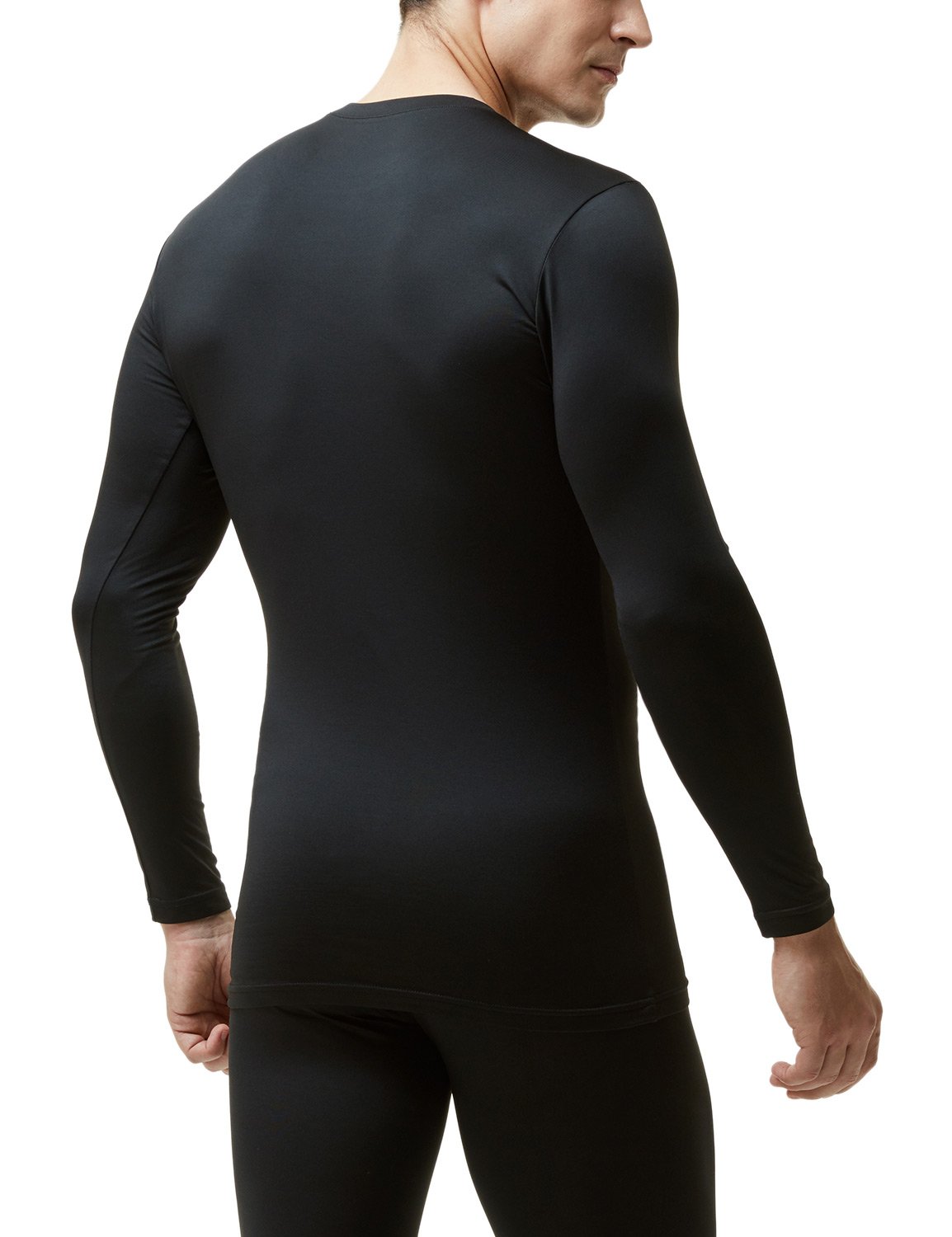 TSLA Men's Thermal Wintergear Compression Baselayer Long Sleeve Top