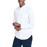 Nautica Mens Nautica Sustainably Crafted Solid Shirt