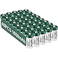 rapthor CR123A 40pack Lithium Batteries Packs 1650mAh High Power UL Certified 3V Non-Rechargeable Bulk Batteries with Built-in PTC for Flashlight Toys Alarm System Microphones
