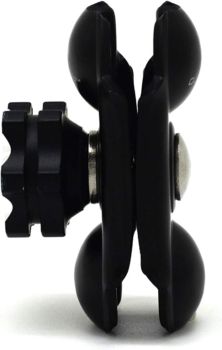 Cliff-Top Composite Double Socket Arm for 1-Inch Ball Bases (Short Arm), 1. Short Arm - Image 3