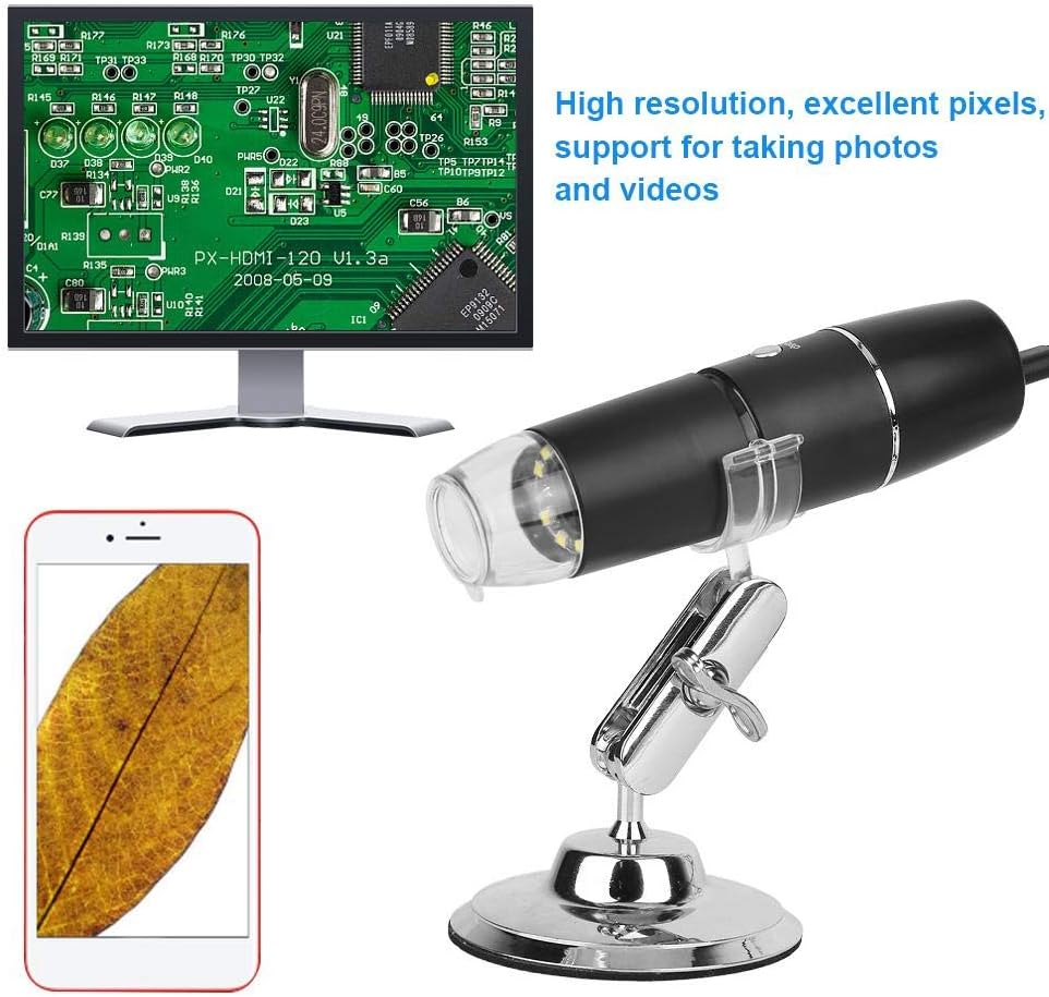 Yosoo Health Gear Digital Microscope, 50x to 1000x Magnification